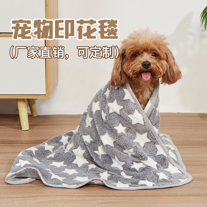 Factory Cat Blanket Warm And Comfortable Soft Pet Dog Dog Blanket Easy To Clean Pet Products - Image 2